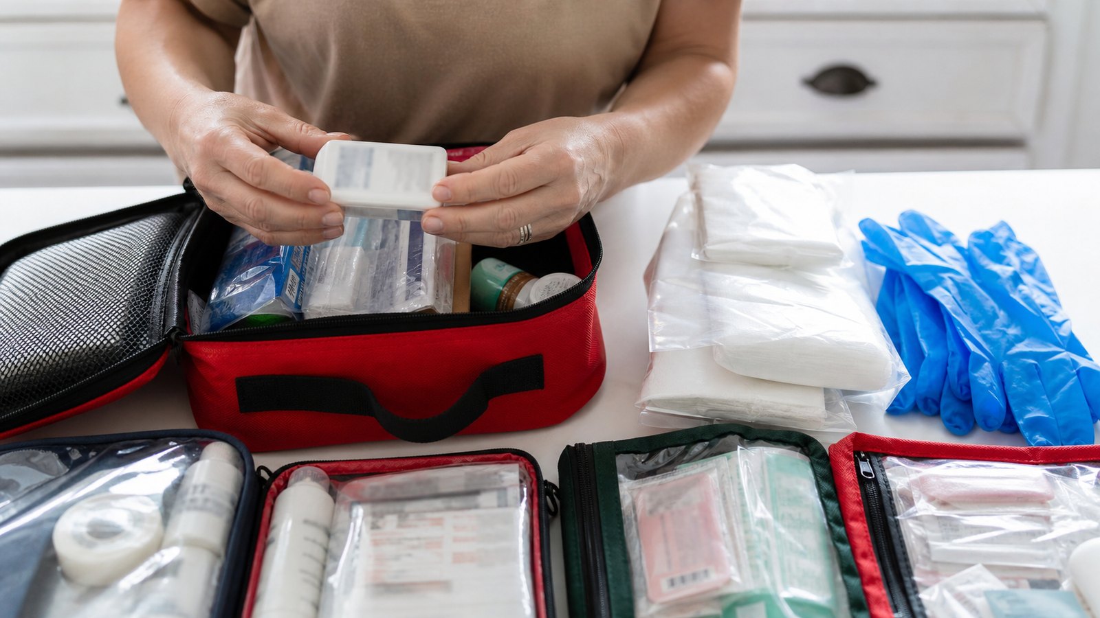 How to Assemble and Maintain a First-Aid Kit — related editorial scene