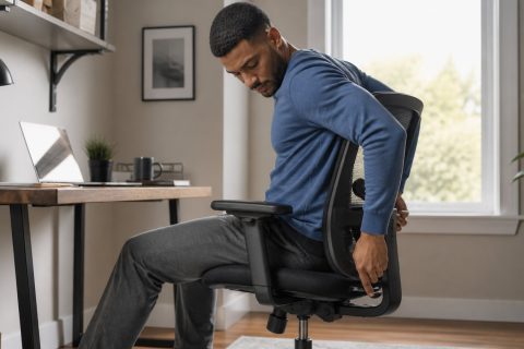 How to Choose an Ergonomic Home-Office Chair That Fits