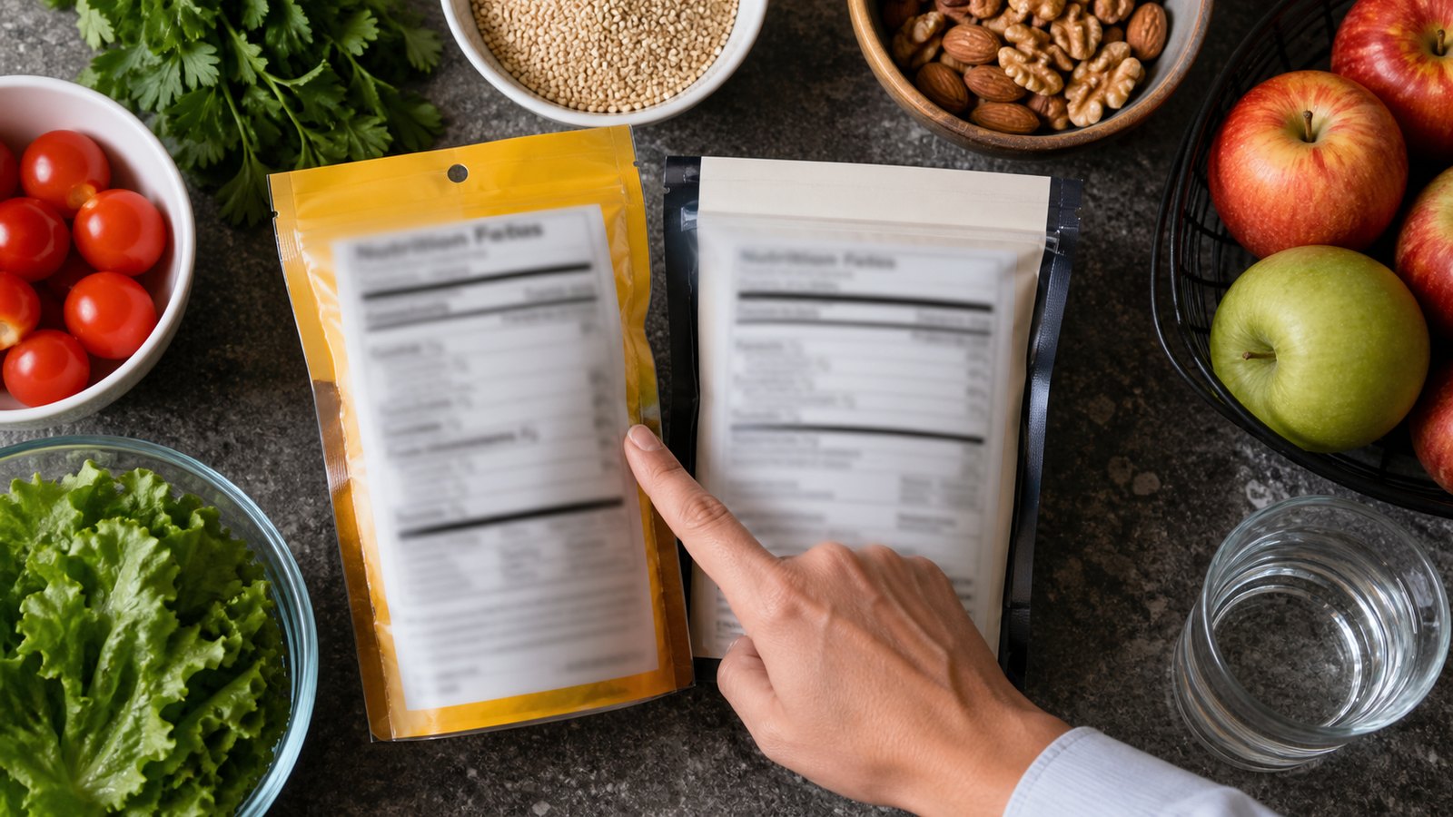 How to Read a Nutrition Facts Label Without Guessing — related editorial scene