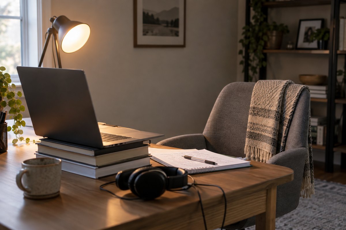How to Prepare for a Video Job Interview — related editorial scene